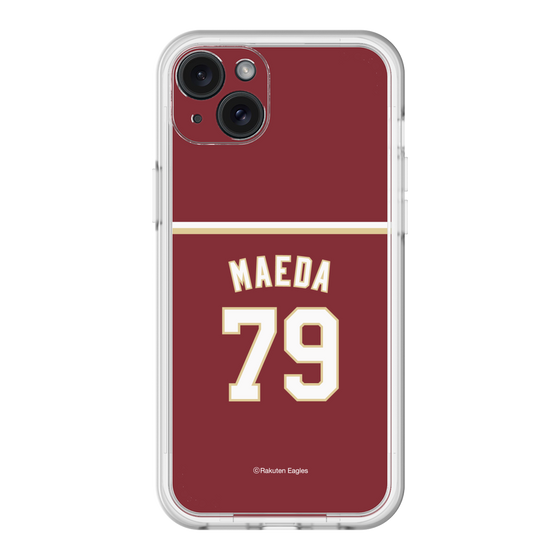 スリムプロテクションプレミアムケース［ 楽天イーグルス - #79 Maeda - ビジター ］