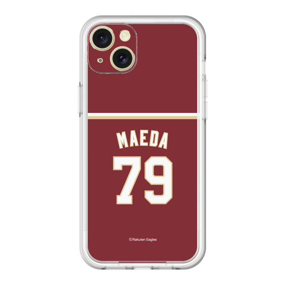 スリムプロテクションプレミアムケース［ 楽天イーグルス - #79 Maeda - ビジター ］