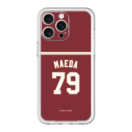 スリムプロテクションプレミアムケース［ 楽天イーグルス - #79 Maeda - ビジター ］
