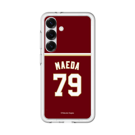 スリムプロテクションプレミアムケース［ 楽天イーグルス - #79 Maeda - ビジター ］
