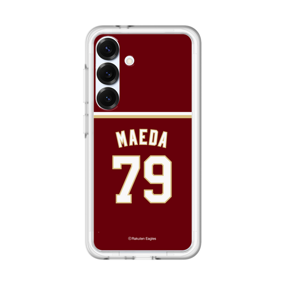 スリムプロテクションプレミアムケース［ 楽天イーグルス - #79 Maeda - ビジター ］