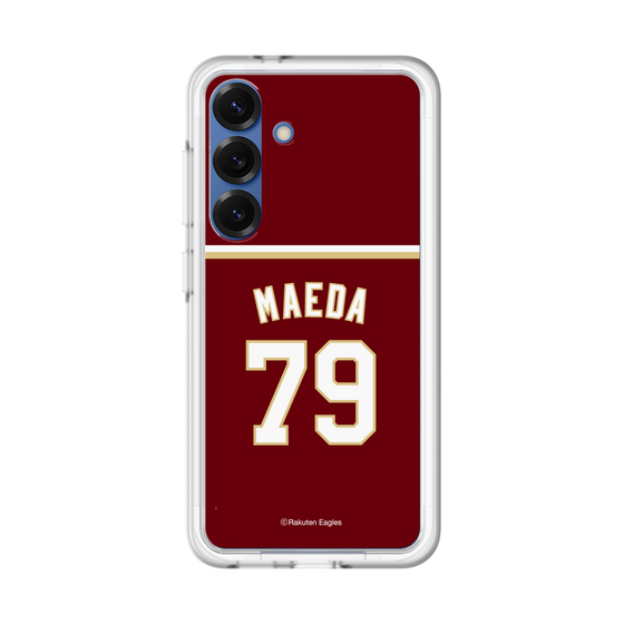 スリムプロテクションプレミアムケース［ 楽天イーグルス - #79 Maeda - ビジター ］