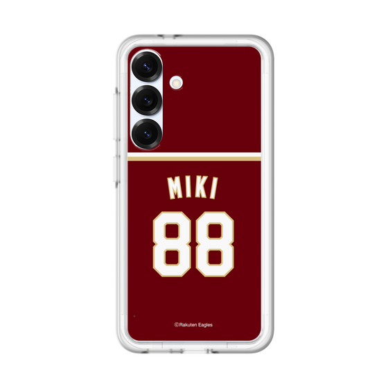 スリムプロテクションプレミアムケース［ 楽天イーグルス - #88 Miki - ビジター ］