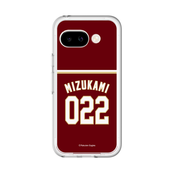 スリムプロテクションプレミアムケース［ 楽天イーグルス - #022 Mizukami - ビジター ］