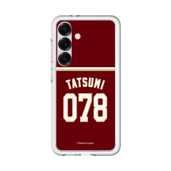 スリムプロテクションプレミアムケース［ 楽天イーグルス - #078 Tatsumi - ビジター ］