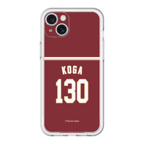 スリムプロテクションプレミアムケース［ 楽天イーグルス - #130 Koga - ビジター ］