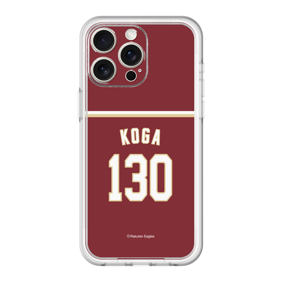スリムプロテクションプレミアムケース［ 楽天イーグルス - #130 Koga - ビジター ］