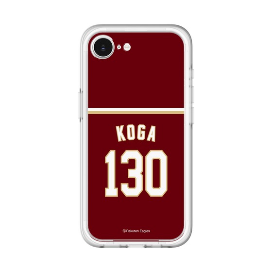 スリムプロテクションプレミアムケース［ 楽天イーグルス - #130 Koga - ビジター ］