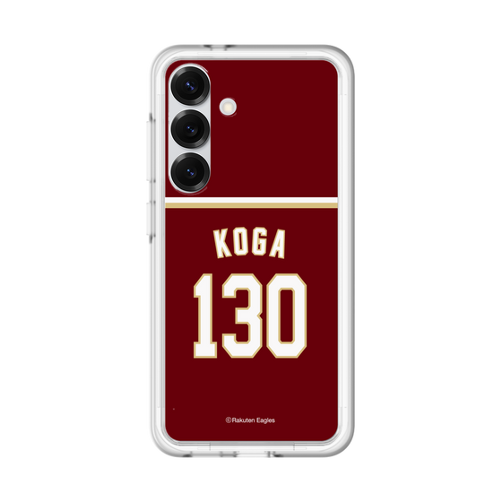 スリムプロテクションプレミアムケース［ 楽天イーグルス - #130 Koga - ビジター ］