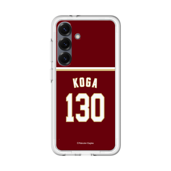 スリムプロテクションプレミアムケース［ 楽天イーグルス - #130 Koga - ビジター ］