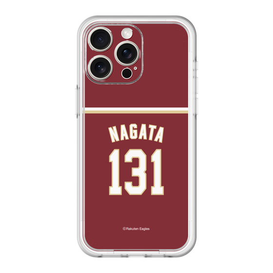 スリムプロテクションプレミアムケース［ 楽天イーグルス - #131 Nagata - ビジター ］