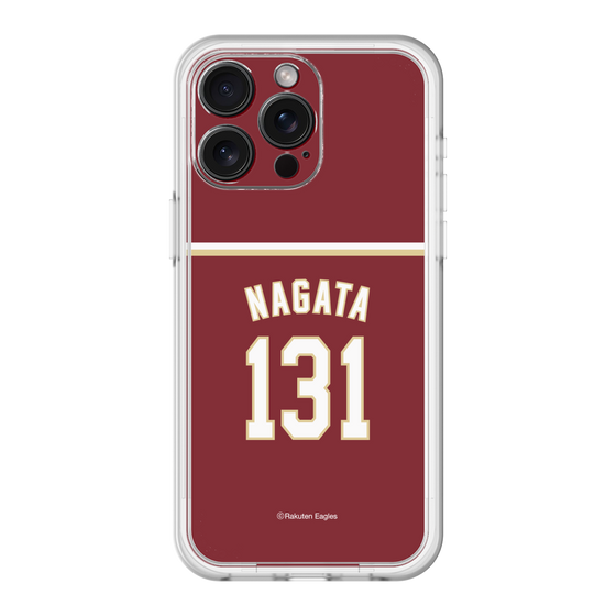 スリムプロテクションプレミアムケース［ 楽天イーグルス - #131 Nagata - ビジター ］
