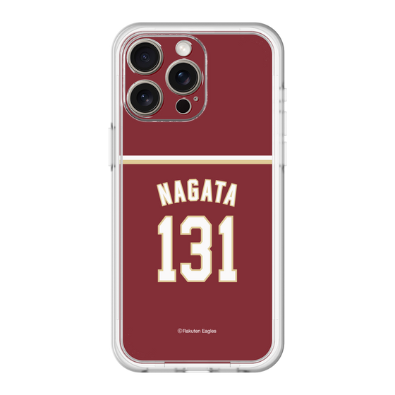 スリムプロテクションプレミアムケース［ 楽天イーグルス - #131 Nagata - ビジター ］