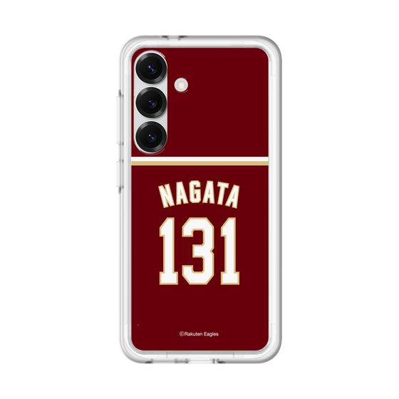 スリムプロテクションプレミアムケース［ 楽天イーグルス - #131 Nagata - ビジター ］