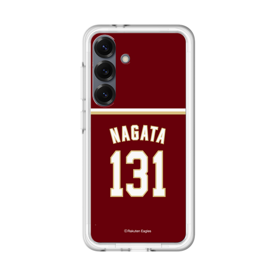 スリムプロテクションプレミアムケース［ 楽天イーグルス - #131 Nagata - ビジター ］