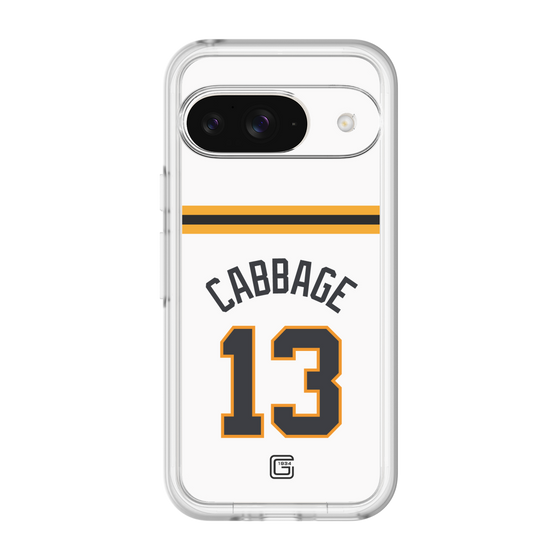 スリムプロテクションプレミアムケース［ 読売ジャイアンツ - #13 CABBAGE - ホーム ］