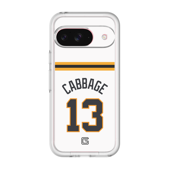 スリムプロテクションプレミアムケース［ 読売ジャイアンツ - #13 CABBAGE - ホーム ］