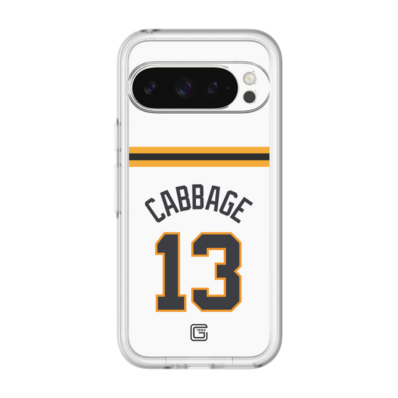 スリムプロテクションプレミアムケース［ 読売ジャイアンツ - #13 CABBAGE - ホーム ］