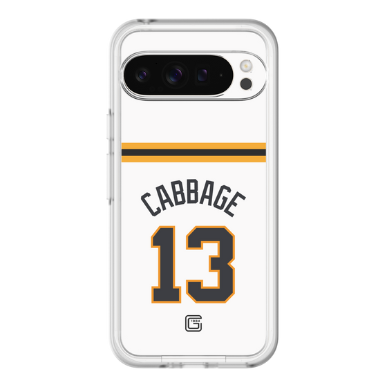 スリムプロテクションプレミアムケース［ 読売ジャイアンツ - #13 CABBAGE - ホーム ］