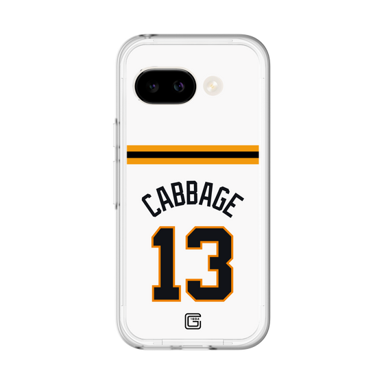 スリムプロテクションプレミアムケース［ 読売ジャイアンツ - #13 CABBAGE - ホーム ］