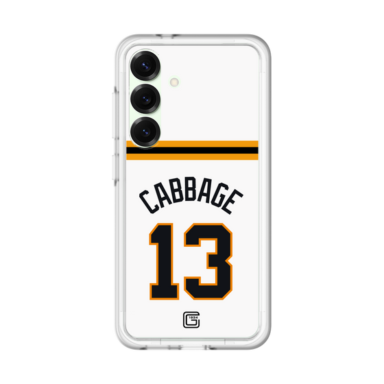 スリムプロテクションプレミアムケース［ 読売ジャイアンツ - #13 CABBAGE - ホーム ］