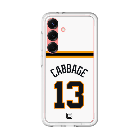 スリムプロテクションプレミアムケース［ 読売ジャイアンツ - #13 CABBAGE - ホーム ］
