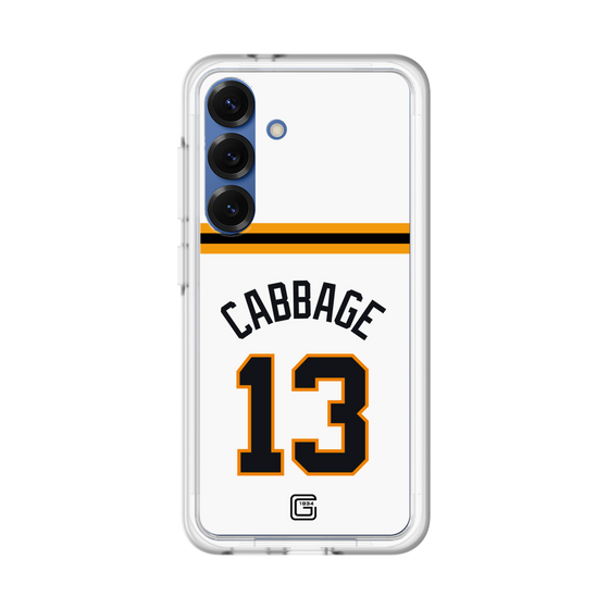 スリムプロテクションプレミアムケース［ 読売ジャイアンツ - #13 CABBAGE - ホーム ］