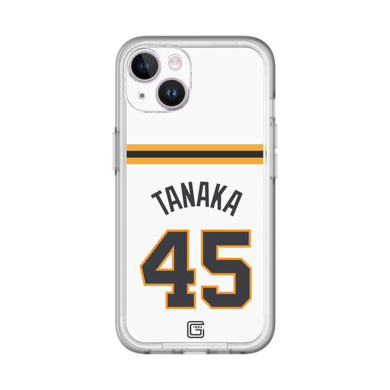 スリムプロテクションプレミアムケース［ 読売ジャイアンツ - #45 TANAKA - ホーム ］