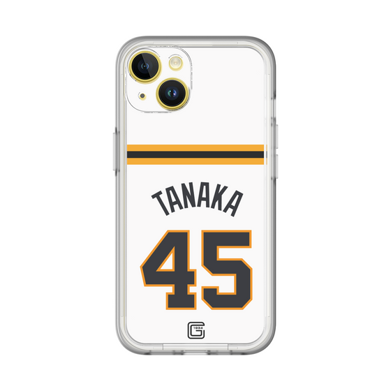 スリムプロテクションプレミアムケース［ 読売ジャイアンツ - #45 TANAKA - ホーム ］