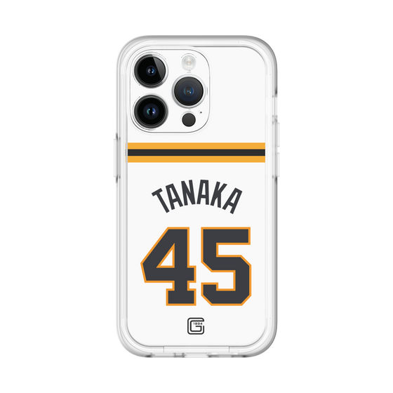 スリムプロテクションプレミアムケース［ 読売ジャイアンツ - #45 TANAKA - ホーム ］