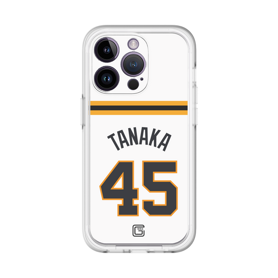 スリムプロテクションプレミアムケース［ 読売ジャイアンツ - #45 TANAKA - ホーム ］