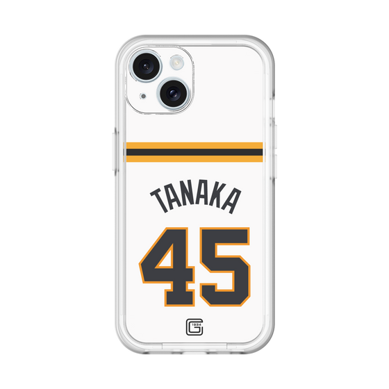 スリムプロテクションプレミアムケース［ 読売ジャイアンツ - #45 TANAKA - ホーム ］