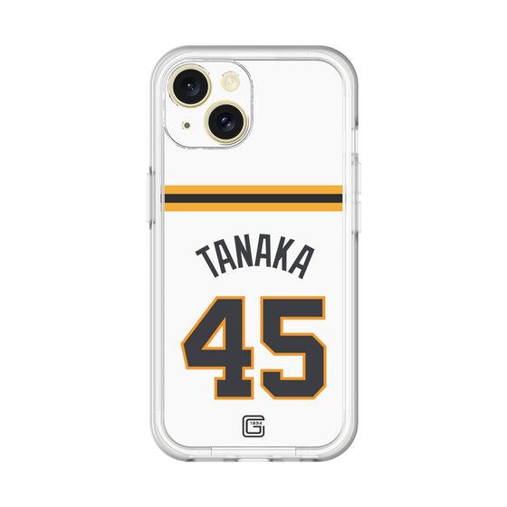スリムプロテクションプレミアムケース［ 読売ジャイアンツ - #45 TANAKA - ホーム ］
