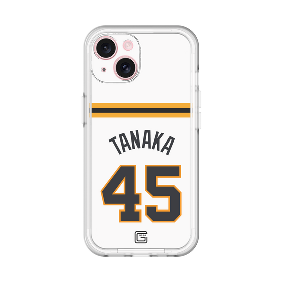 スリムプロテクションプレミアムケース［ 読売ジャイアンツ - #45 TANAKA - ホーム ］
