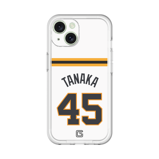 スリムプロテクションプレミアムケース［ 読売ジャイアンツ - #45 TANAKA - ホーム ］