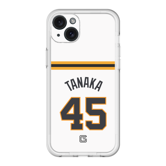 スリムプロテクションプレミアムケース［ 読売ジャイアンツ - #45 TANAKA - ホーム ］