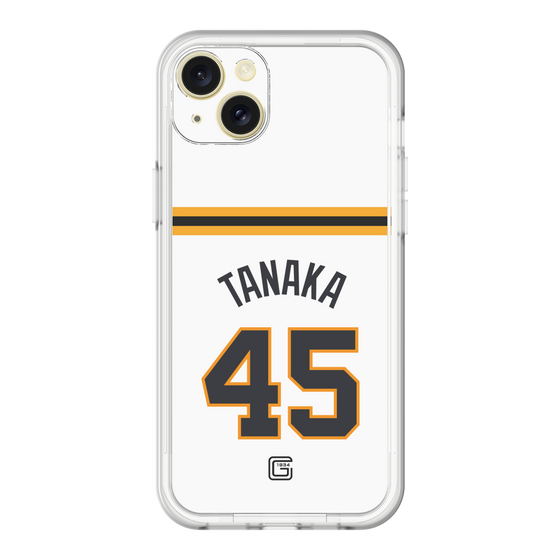 スリムプロテクションプレミアムケース［ 読売ジャイアンツ - #45 TANAKA - ホーム ］