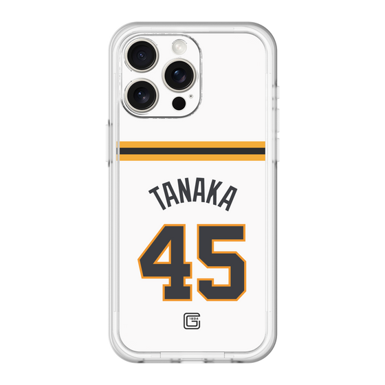スリムプロテクションプレミアムケース［ 読売ジャイアンツ - #45 TANAKA - ホーム ］