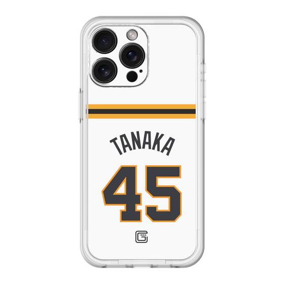 スリムプロテクションプレミアムケース［ 読売ジャイアンツ - #45 TANAKA - ホーム ］