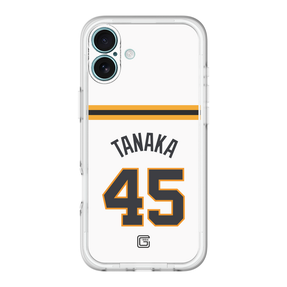 スリムプロテクションプレミアムケース［ 読売ジャイアンツ - #45 TANAKA - ホーム ］