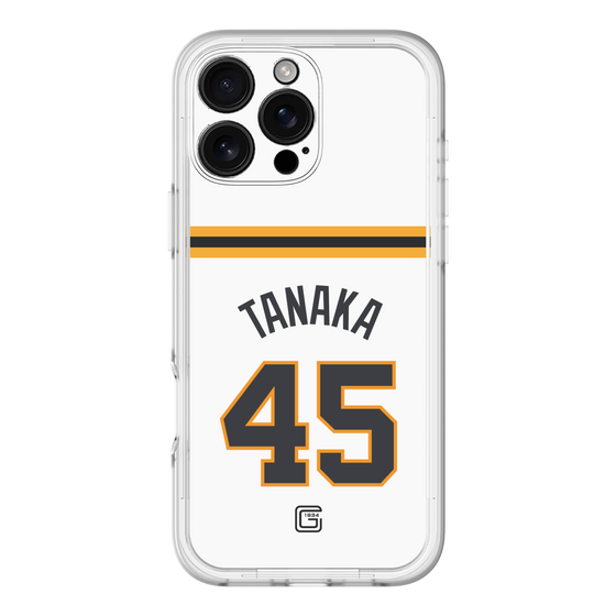 スリムプロテクションプレミアムケース［ 読売ジャイアンツ - #45 TANAKA - ホーム ］