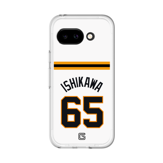 スリムプロテクションプレミアムケース［ 読売ジャイアンツ - #65 ISHIKAWA - ホーム ］
