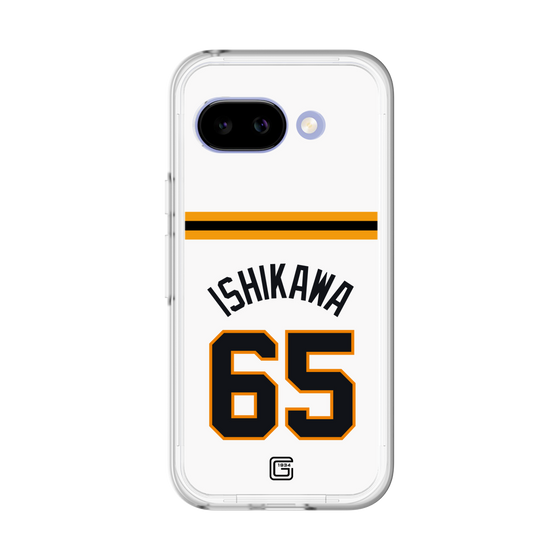 スリムプロテクションプレミアムケース［ 読売ジャイアンツ - #65 ISHIKAWA - ホーム ］