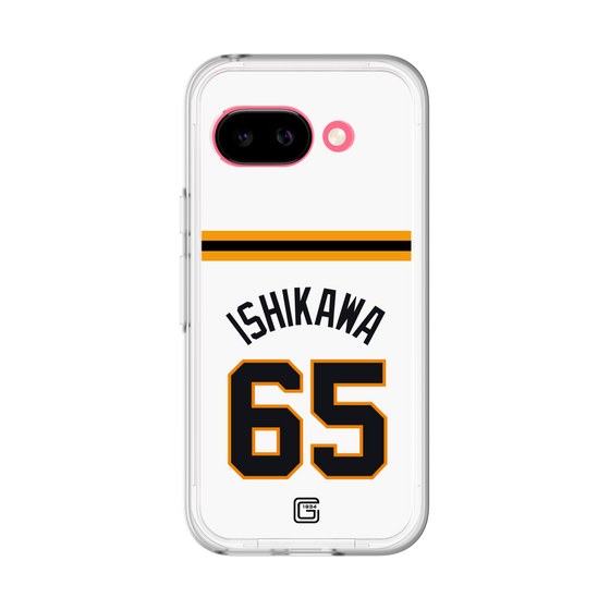 スリムプロテクションプレミアムケース［ 読売ジャイアンツ - #65 ISHIKAWA - ホーム ］