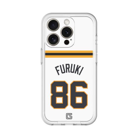 スリムプロテクションプレミアムケース［ 読売ジャイアンツ - #86 FURUKI - ホーム ］