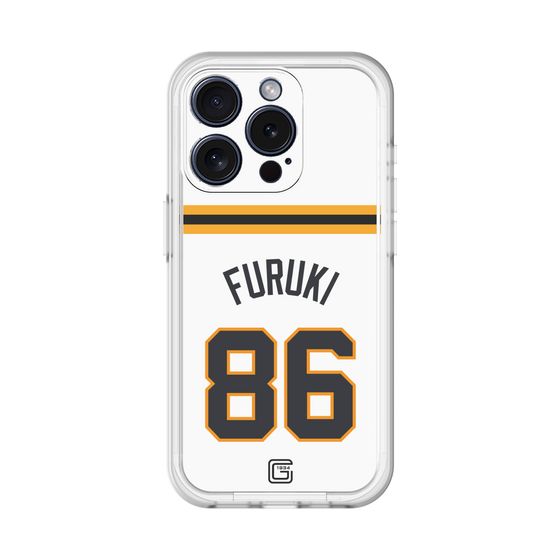 スリムプロテクションプレミアムケース［ 読売ジャイアンツ - #86 FURUKI - ホーム ］