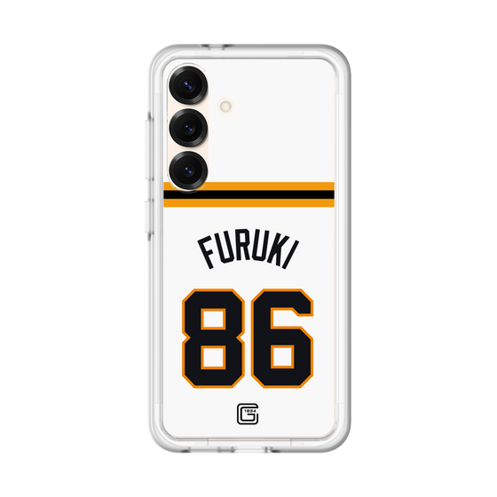 スリムプロテクションプレミアムケース［ 読売ジャイアンツ - #86 FURUKI - ホーム ］