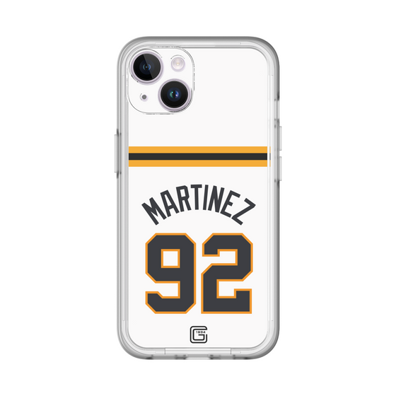 スリムプロテクションプレミアムケース［ 読売ジャイアンツ - #92 MARTINEZ - ホーム ］