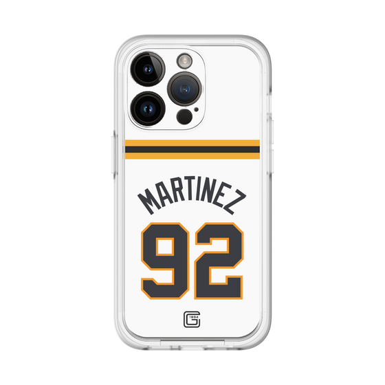 スリムプロテクションプレミアムケース［ 読売ジャイアンツ - #92 MARTINEZ - ホーム ］