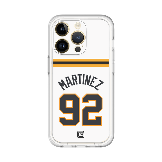 スリムプロテクションプレミアムケース［ 読売ジャイアンツ - #92 MARTINEZ - ホーム ］